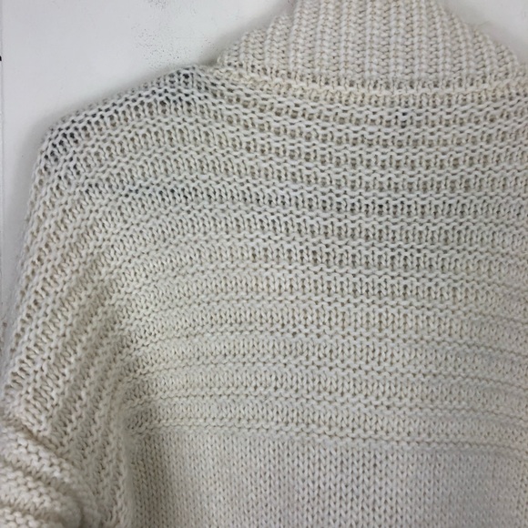 Benetton Wool Mohair Chunky Knit Sweater Sz M - Picture 13 of 16